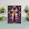 Cross Diamond Art Kit for Adults – DIY 5D Religion Diamond Painting, Full Drill Paint by Diamonds, Christ Wall Art Decor, 12x16 Inch
